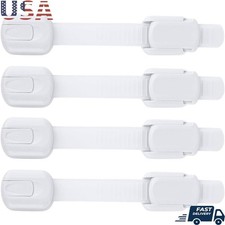 Child Safety Locks Multi-Purpose Slide Pull Lock Cabinets Drawers Appliances New