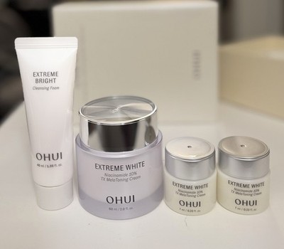O HUI Extreme White Niacinamide 10% TX Mela Toning Cream Set Of 4 Ea