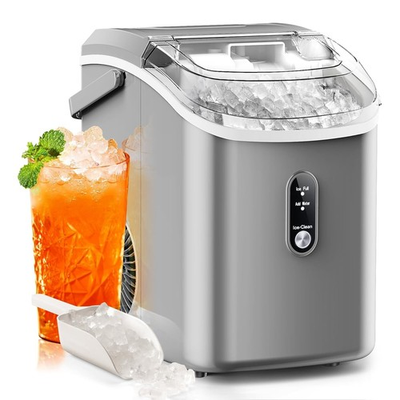 #ad Ice Maker Countertop 35.5Lbs 24Hrs Chewable Sonic Ice Machine $69.99