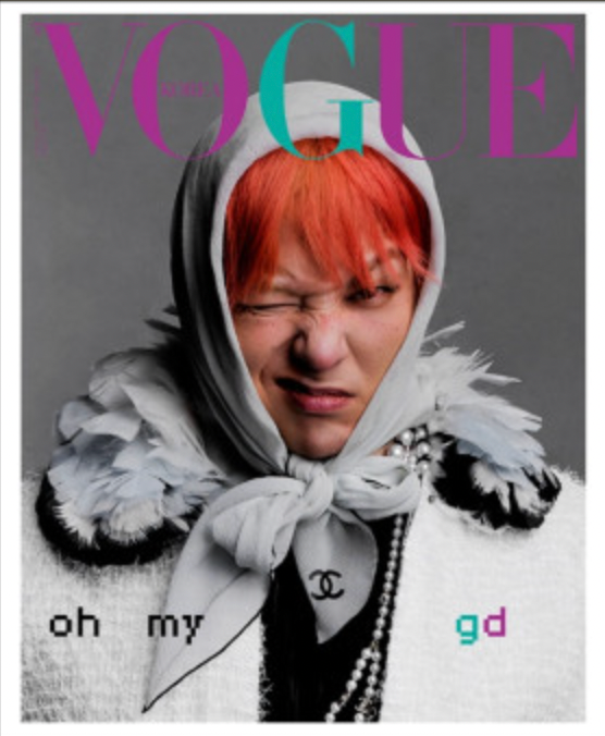 G-DRAGON GD VOGUE Korea 2025 02 February Magazine Edition +