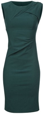 Voodoo Vixen Mittellanges Kleid Damen Claudette Petrol