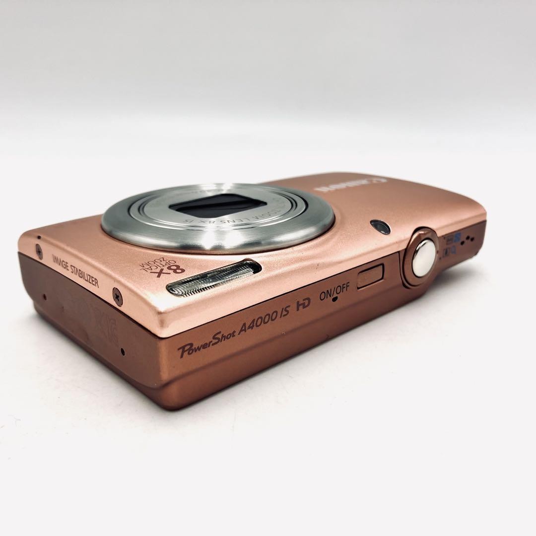 Canon PowerShot A4000 IS ピンク LL3359#H977 Canon PowerShot A4000 IS Digital Camera (Pink) 6151B001 B&H