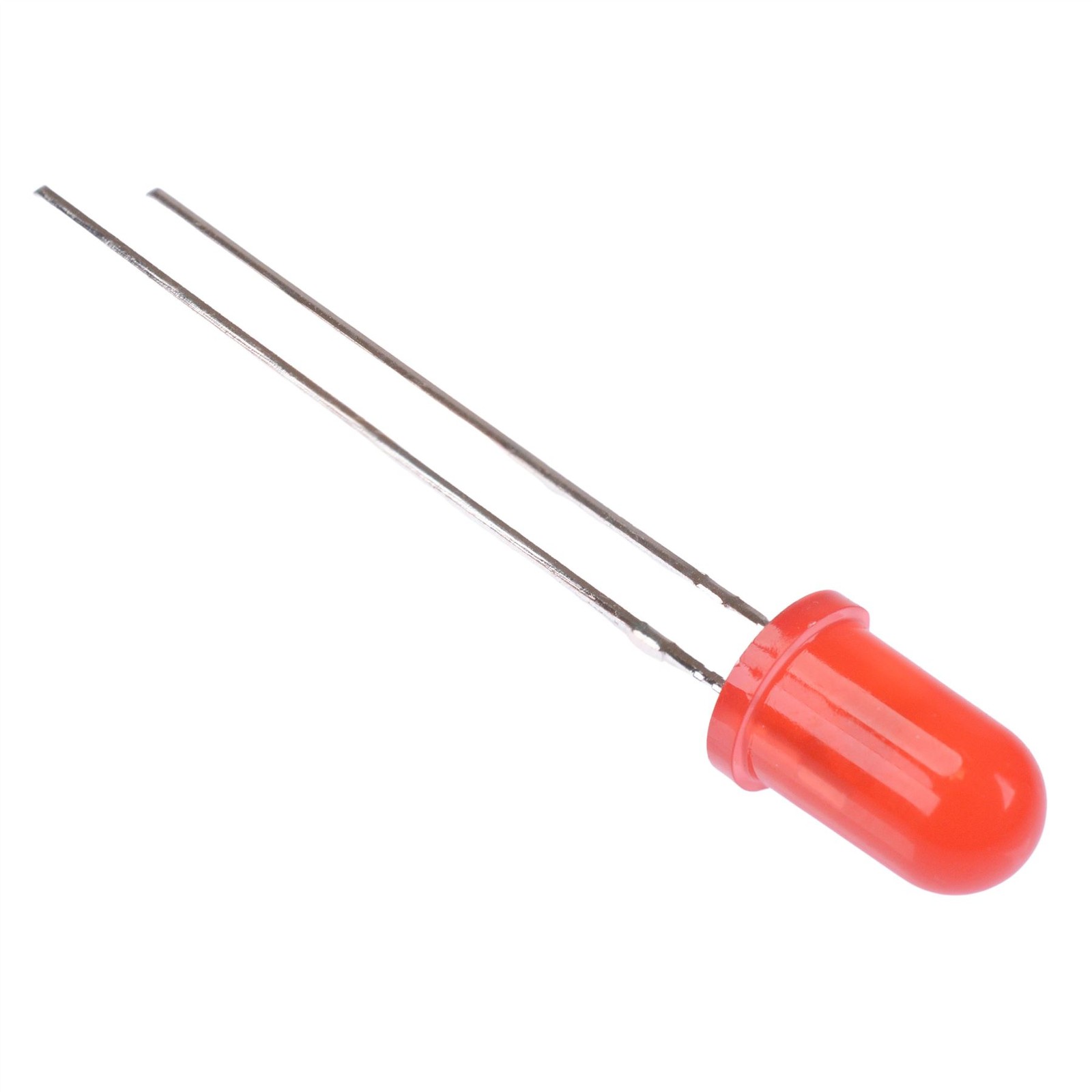 50 x Red 5mm Diffused LED 350mcd 60°