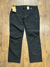 Regatta Highton Iso Flex Hiking Pant Men’s W40 L31 Black UPV 50+  BNWT  C64