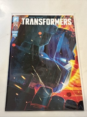 TRANSFORMERS #1 Cvr E 1:10 1st Print Image/Skybound 2023 NM