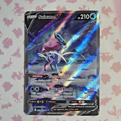 Suicune V GG38/GG70 SWSH: Crown Zenith: Galarian Gallery Holo