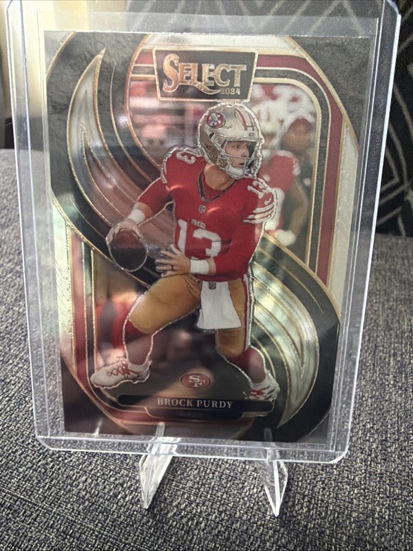 2024 Panini Select - Premier Level Brock Purdy #124 Prizm