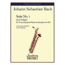 Suite No. 1 : Baritone Sax -  NEW Johann Sebastia 1967