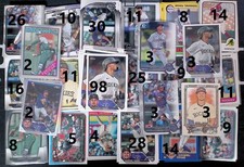 (353) CARD RC + BASE LOT Ezequiel Tovar Colorado Rockies Venezuela WBC MLB