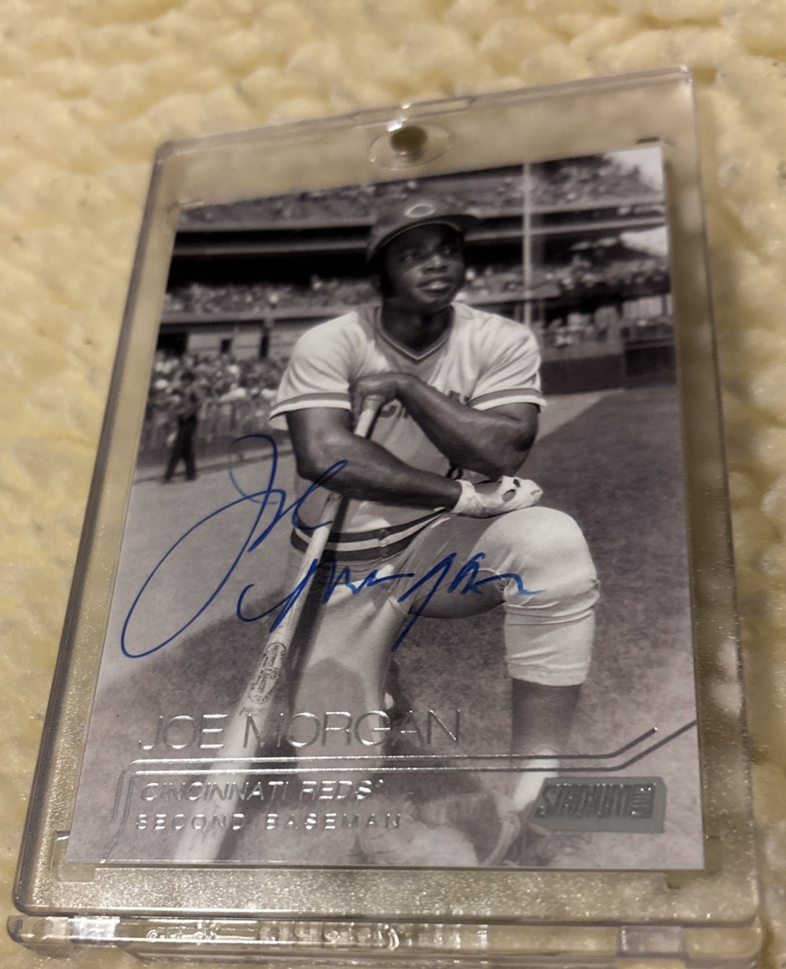 2015 Topps Stadium Club #231 Joe Morgan Signed