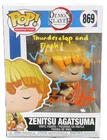 Aleks Le Signed Funko POP Demon Slayer Zenitsu Agatsuma Autographed JSA COA