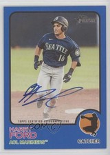 2022 Topps Heritage Minor League Edition Blue Border 52/99 Harry Ford Auto 0w3