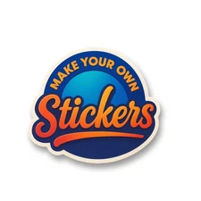 StickerJet Custom Die Cut Stickers, Print Your Own Sticker for Bottle, Laptops