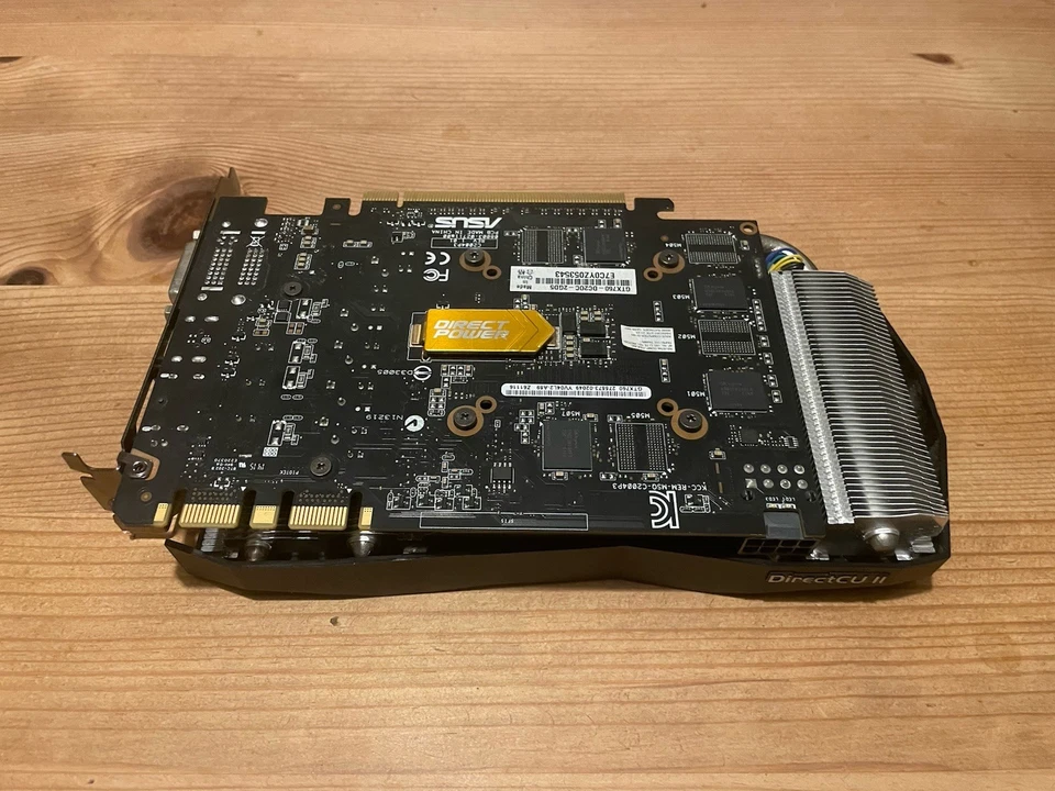 ASUS GTX 760 DC2OC 2GB Graphics Card – Tested Working – Dual Fan – Gaming GPU - Image 3 of 3