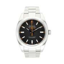 ROLEX MILGAUSS 40 REF. 116400 BLACK DIAL EDELSTAHL 2007 ORIGINAL BOX