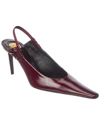 Saint Laurent Anne Marie Leather Slingback Pump Women's