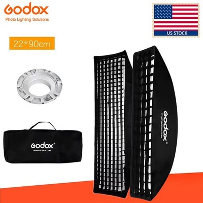 GODOX FW22x90CM / 9''x35'' Portable Soft Box Bowens Mount Honeycomb Grid Softbox