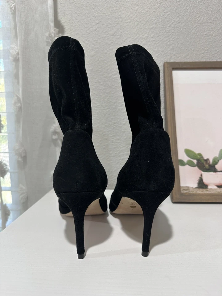 Stuart Weitzman Power Black Bootie 75 size 9 Women’s - Image 3 of 4