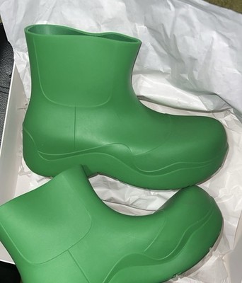 BOTTEGA VENETA PUDDLE BOOTS 42 ダークグリーン BOTTEGA VENETA Green Matte Puddle Chelsea Boots | eBay