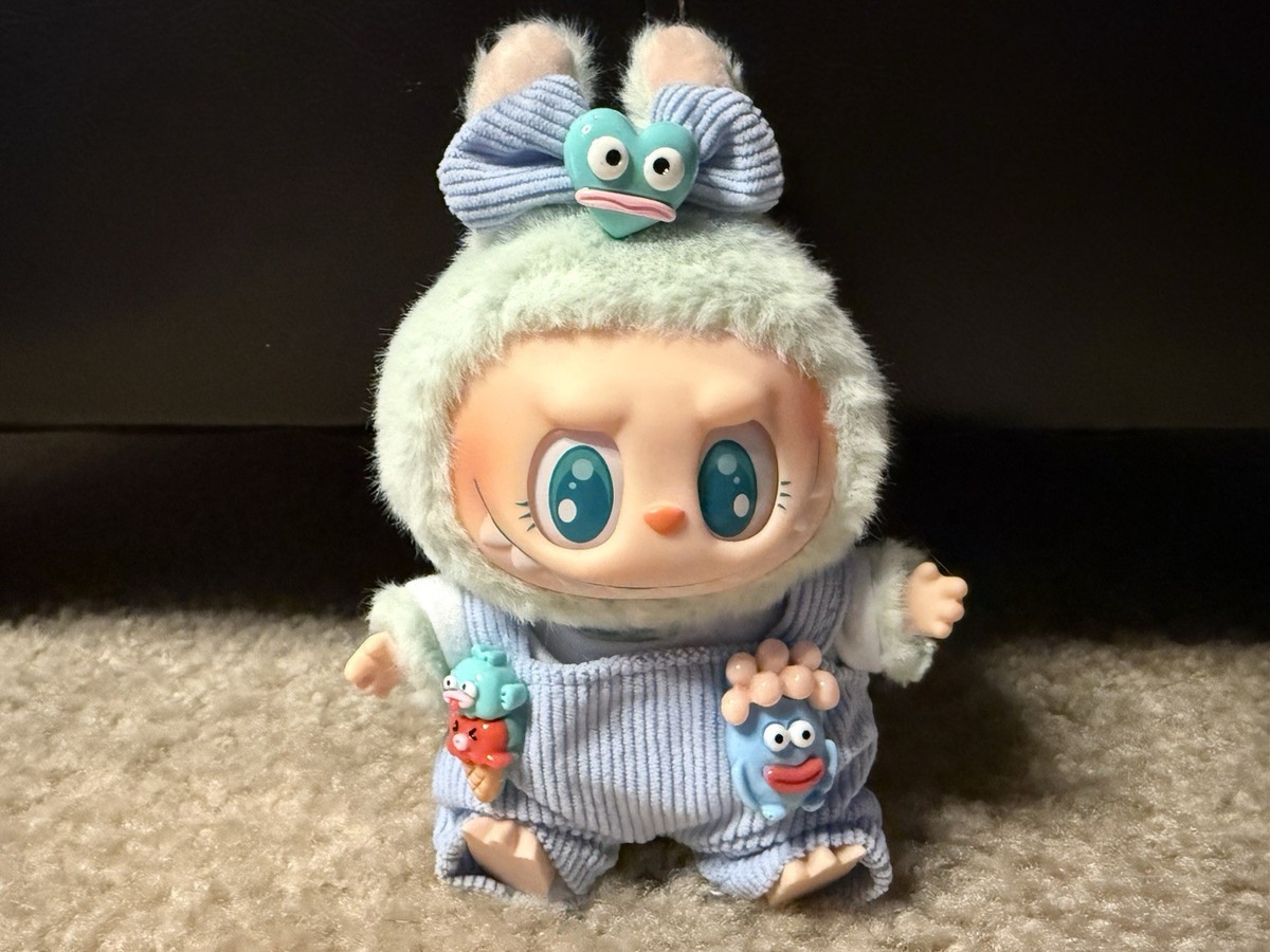 POP MART ラブブ labubu Have a Seat ququ Pop Mart Labubu The Monsters Have a Seat QUQU Vinyl Plush - US