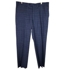 HART SCHAFFNER MARX Dress Pants Mens 38 Blue ...