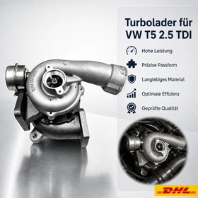 Turbolader 53049700032 070145701E für VW T5 Transporter 2.5 TDI