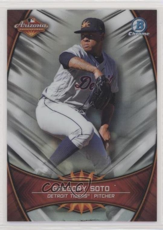 Gregory Soto #AFL-GS 2019 Bowman Chrome Baseball 2018 AFL Fall Stars