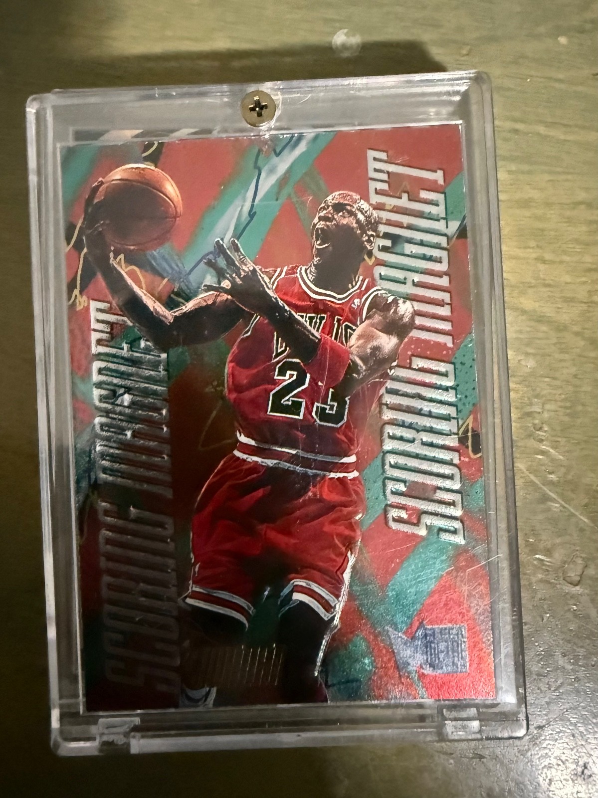 1995-96 Fleer Metal - Scoring Magnet Michael Jordan #4
