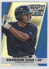 2013 Panini Prizm Perennial Draft Picks Blue Prizm 32/75 Brandon Diaz #95 z6b
