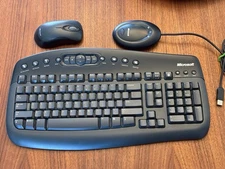 TESTED Microsoft Wireless Multimedia Keyboard 1.1 and 2.1 USB Receiver & Mouse