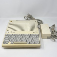 Vintage Apple IIc A2S4100 Computer w/ Power Adapter, Powers On READ SOLD AS IS