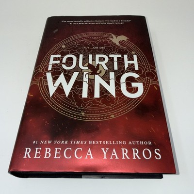 FOURTH WING By Rebecca Yarros HC 2023 Limited Exclusive Holiday Edition First Ed