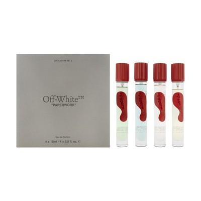 Off-White Paperwork Solution Set 4×15ml EDP Parfum Spray für Herren & Damen
