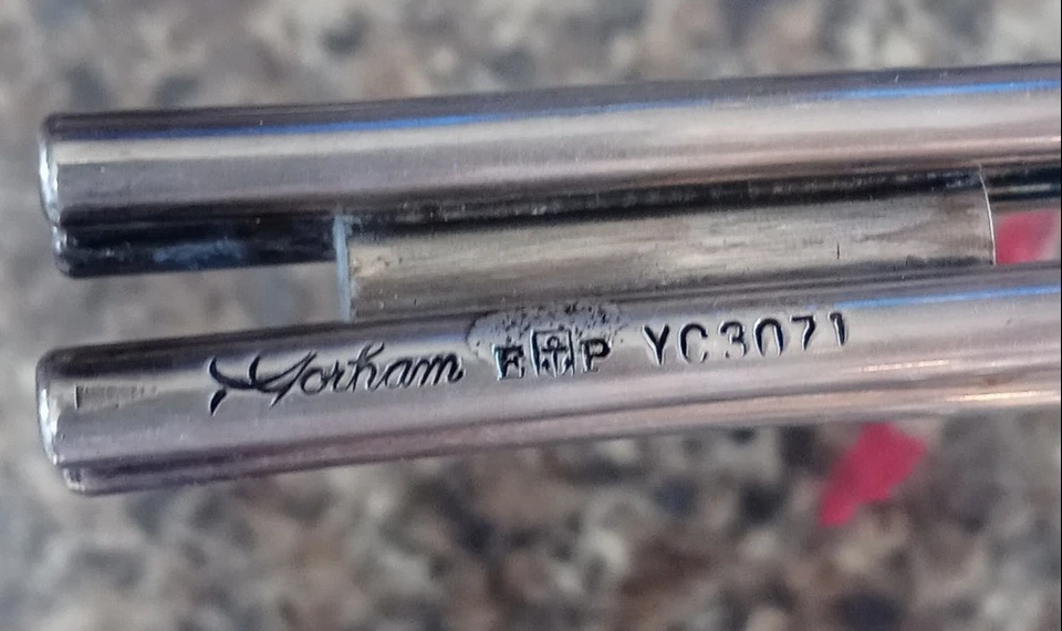 Gorham Silver Plate 4-Candle Mid-Century Candelabra Scroll-Form Centerpiece - Image 4 of 4