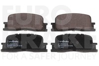 Eurobrake BremsbeläGe BremsklöTze FüR Toyota Camry Stufenheck MCV3_ ACV3_ _XV3_