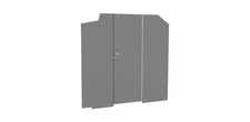 KargoMaster 40641 Gray Steel Bulkhead Divider