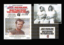 A4 Size Signed Jack Nicholson & Will Sampson One Flew Over The Cuckoo's Nest