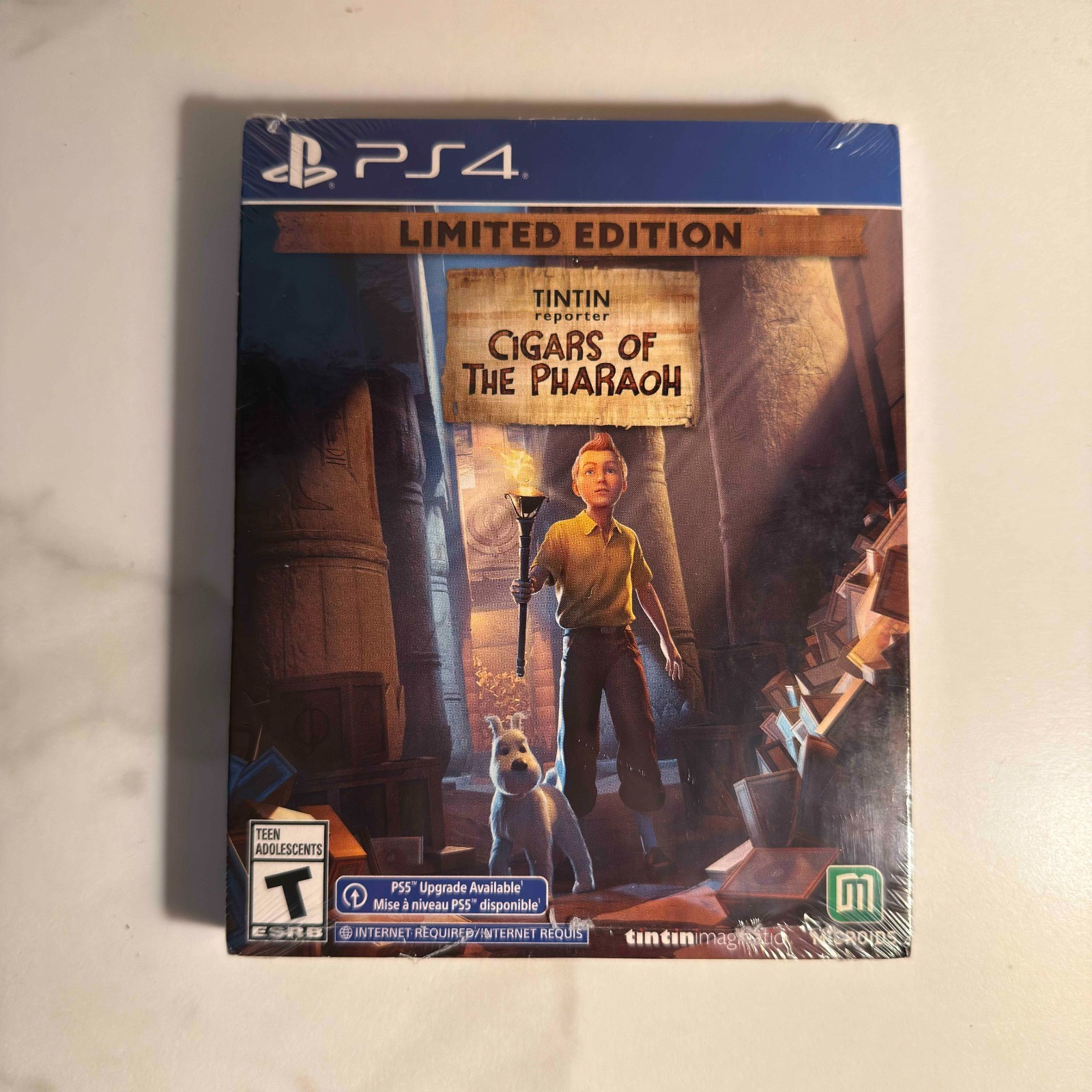 Tintin Reporter: Cigars of the Pharaoh - Edición Limitada | PS4 | Lote #3 | NUEVO