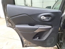 2019 Cherokee Lh Driver Side Rear Door Interior Trim Panel Black Ulx9