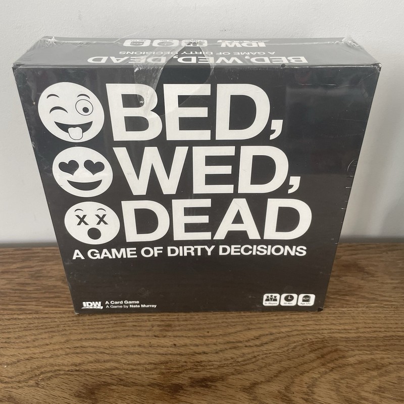 Bed, Wed, Dead Adult Board Game – BRAND NEW & FACTORY SEALED