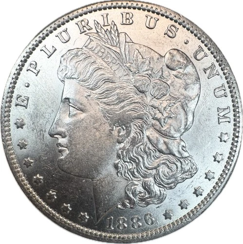 1886 O MORGAN DOLLAR MEGA RARITY! STELLAR PIECE*UNCIRCULATED WHITE BEAUTY #64668