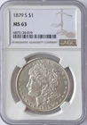 1879-S Morgan Silver Dollar  NGC MS63