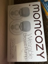 Momcozy S12 9-Levels Double Wearable Breast Pump - White
