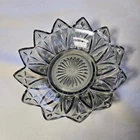 Vintage Iridescent Federal Glass Co. 6" Glass Petal Dish/Bowl