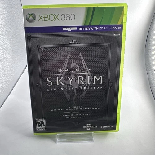 The Elder Scrolls V: Skyrim Legendary Edition (Xbox 360) CIB COMPLETE & TESTED