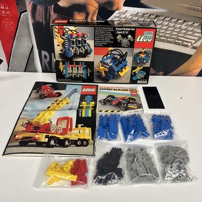 Lego Expert Builder Set 8858 Auto Engines 98% COMPLETE IN BOX *RARE*