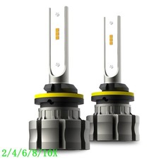 H11 H8 CSP Yellow LED Fog Driving Light DRL Bulbs High Power Super Bright 2/10x