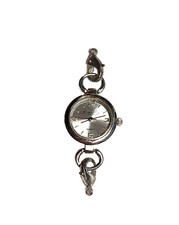 Kim Rogers Silver Tone Round No Band Women s Quartz Watch Working New Battery