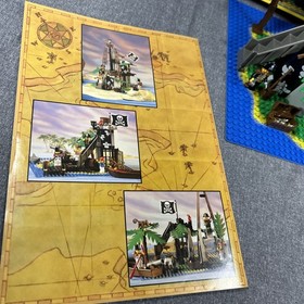 LEGO Pirates Forbidden Island 6270 Boxed Set  w/ Mini Figures & Instructions*See