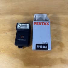 Pentax AF-160SA 30376 Shoe Mount Camera Flash UNTESTED w/ Original Box 
